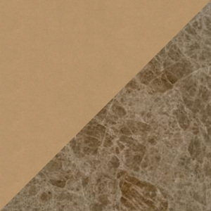 Matt Gold/Glossy Bronze Emperador