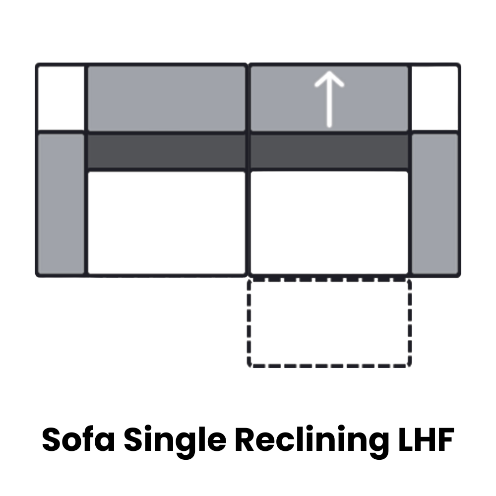 Single Reclining LHF