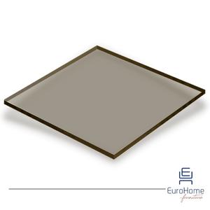 Transparent Bronze Glass Top