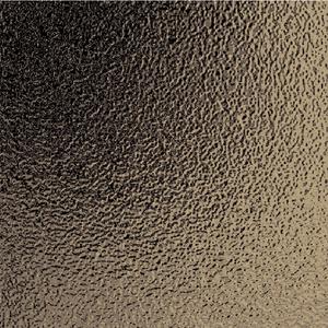 Hammered bronze glass