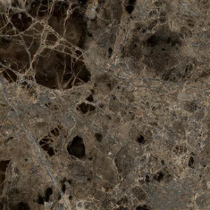 Glossy Emperador Porcelain stoneware